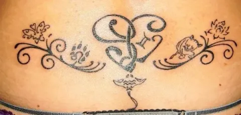 Sara - SL heart lowerback