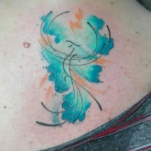 Ada - Essence phoenix: real inked placement tattoo photo thumbnail