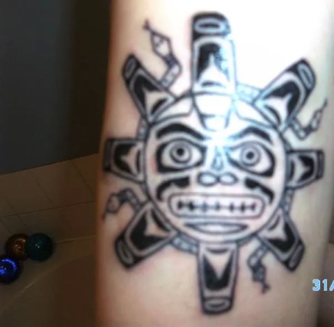 Adam - Haida sun: real inked placement tattoo photo thumbnail