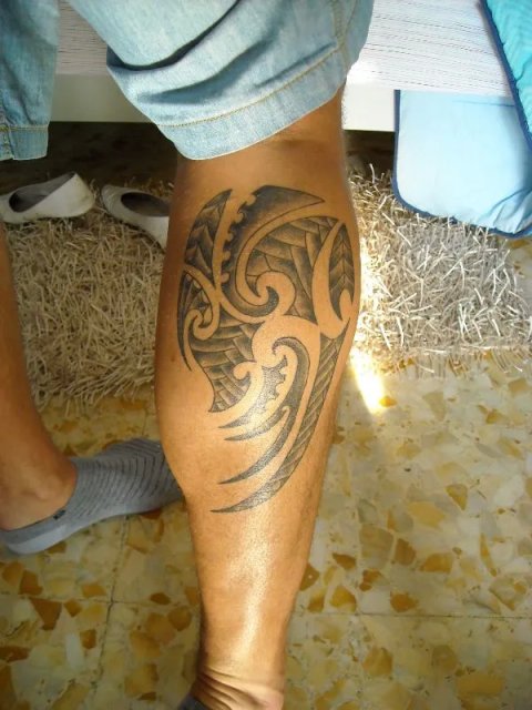 Alberto - Maori: real inked placement tattoo photo thumbnail