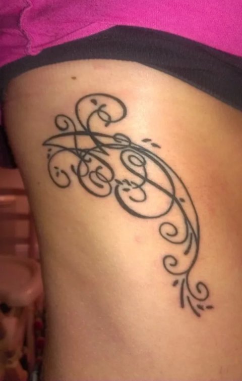 Alex - A+M+H+D: real inked placement tattoo photo thumbnail