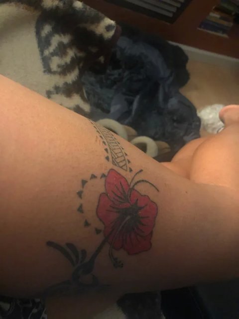 Ambalika - Hummingbird: real inked placement tattoo photo thumbnail