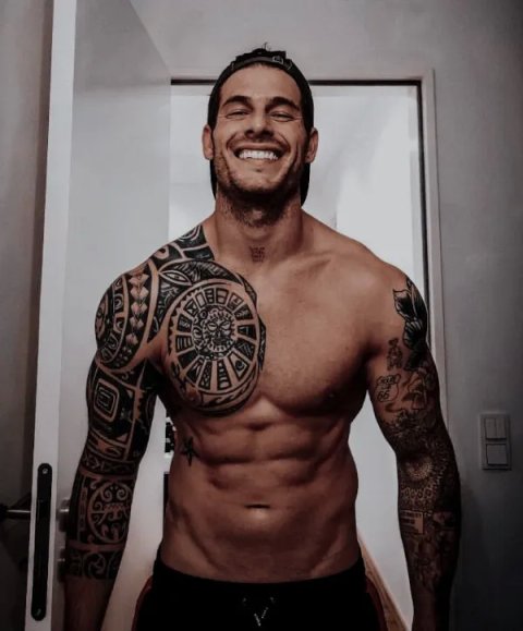 Angelo Carlucci - Soleluna: real inked placement tattoo photo thumbnail