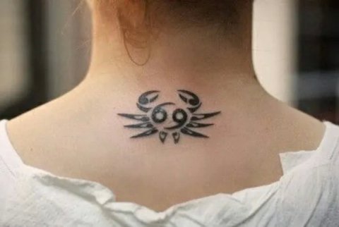Ania - Crab: inked placement tattoo photo thumbnail