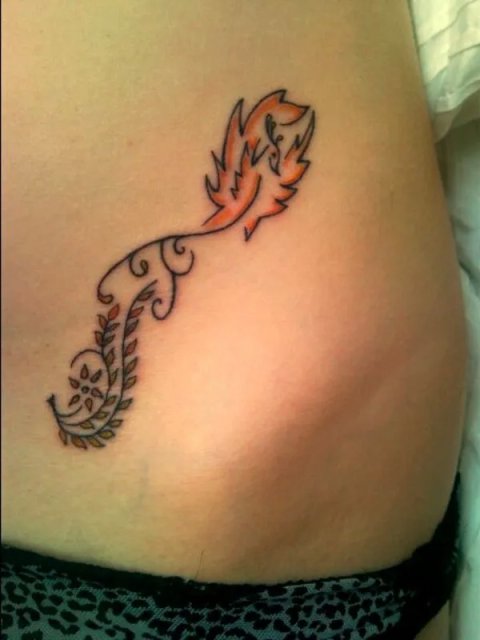 Anna - Phoenix: real inked placement tattoo photo thumbnail