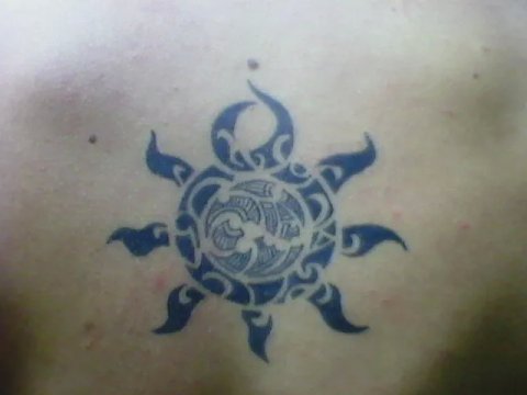 Anna - Sun twist: real inked placement tattoo photo thumbnail