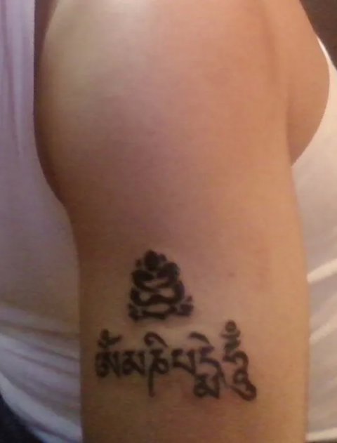 Ashdeep - Buddha: real inked placement tattoo photo thumbnail