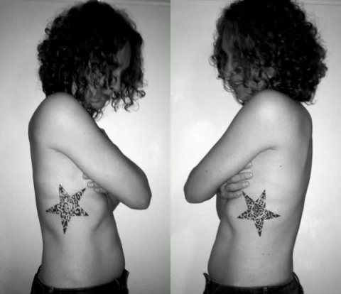 Barbara - Children stars: real inked placement tattoo photo thumbnail