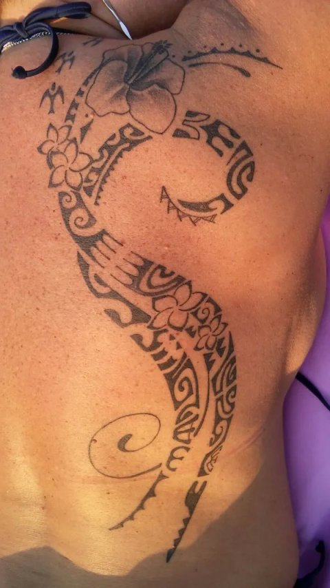Barbara - whanautanga hou: real inked placement tattoo photo thumbnail