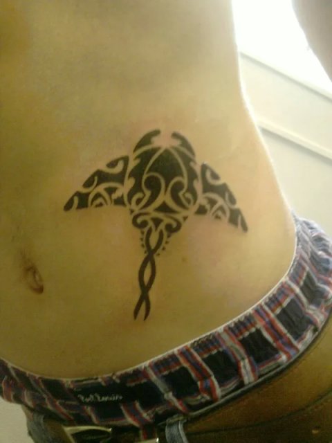 Benny - Manta: real inked placement tattoo photo thumbnail