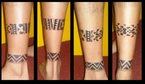 Borneo Art - Borneo: real inked placement tattoo photo thumbnail