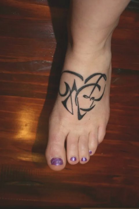 Cara - GNCZ heart: real inked placement tattoo photo thumbnail