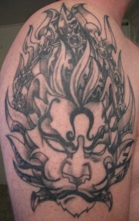 Charles - Leo: real inked placement tattoo photo thumbnail