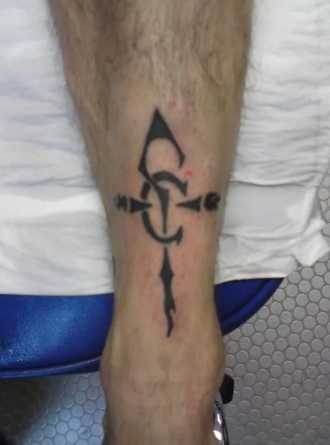 Craig - C Ankh: real inked placement tattoo photo thumbnail