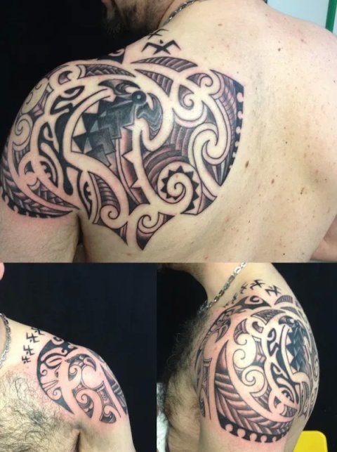 Cristian - Phoenix coverup: real inked placement tattoo photo thumbnail