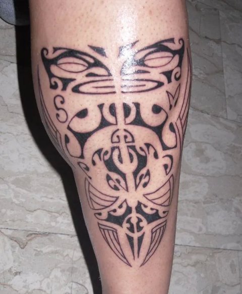 Danny - Polynesian: real inked placement tattoo photo thumbnail