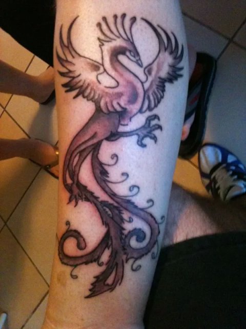 Davide - Phoenix: real inked placement tattoo photo thumbnail