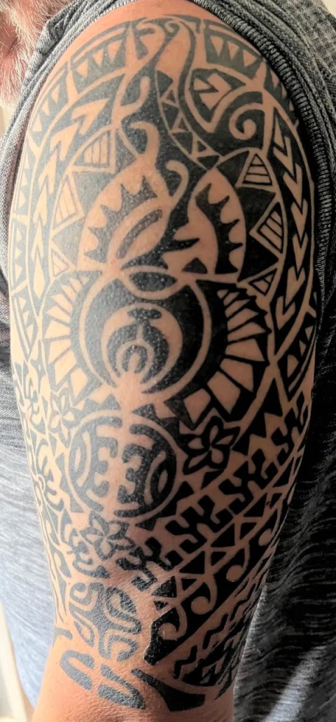Dean - Moataratua: real inked placement tattoo photo thumbnail