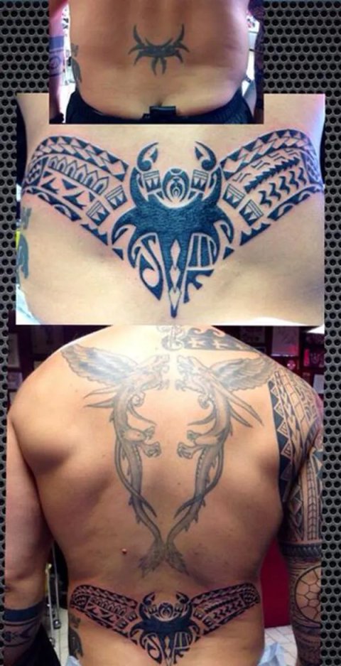 Dejan - manta: real inked placement tattoo photo thumbnail