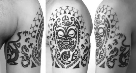 Denilson - GM Short sleeve: real inked placement tattoo photo thumbnail