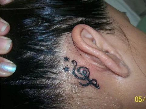 Elvira - Hakuna Matata: real inked placement tattoo photo thumbnail