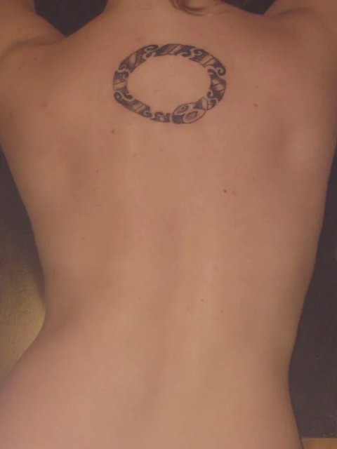 Emi  - Ouroboros: real inked placement tattoo photo thumbnail