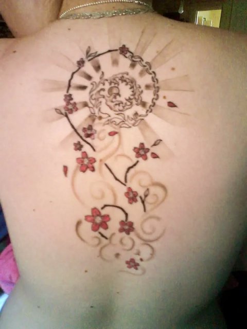 Emilia - Balancing Karma: real inked placement tattoo photo thumbnail