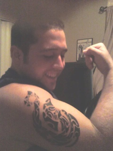 Erik - Hei Matau: real inked placement tattoo photo thumbnail