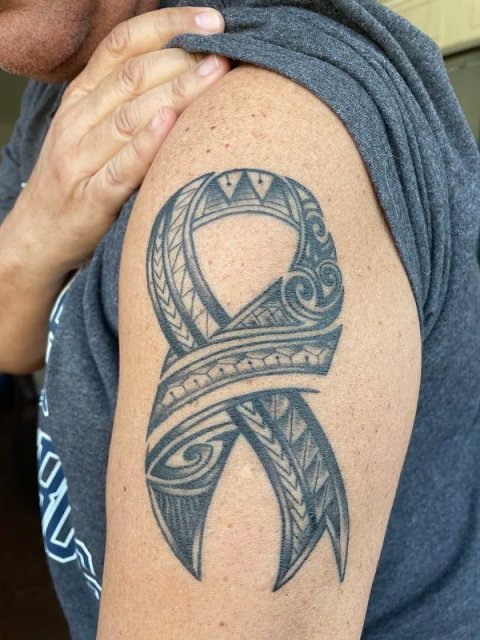 Esteban - Cancer survivor: real inked placement tattoo photo thumbnail