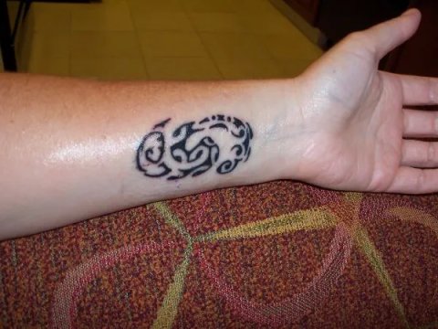 Fiona - Whakaruru: real inked placement tattoo photo thumbnail