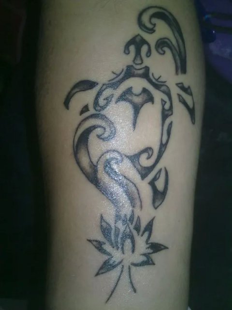 Francesco - Ocean: real inked placement tattoo photo thumbnail