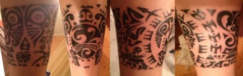 Francesco - legband: real inked placement tattoo photo thumbnail