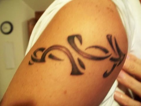Francesco - Sagittarius: real inked placement tattoo photo thumbnail