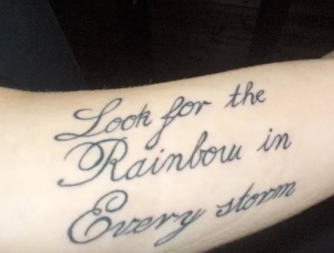 Francy - phrase: real inked placement tattoo photo thumbnail