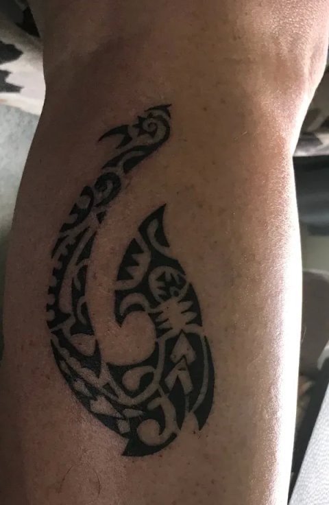 Gail - Matau Mao: real inked placement tattoo photo thumbnail