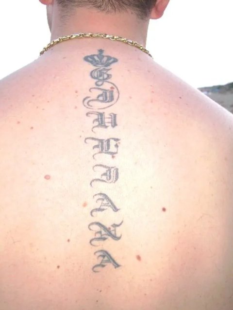 Giuse - Giuliana: real inked placement tattoo photo thumbnail