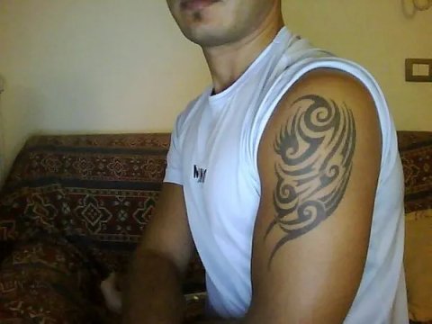 Giuseppe - Tribale: real inked placement tattoo photo thumbnail