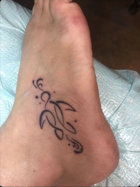 Guest - NK turtle: real inked placement tattoo photo thumbnail
