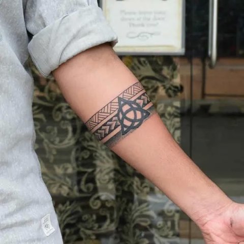 Guest - Celtic Polynesian: real inked placement tattoo photo thumbnail