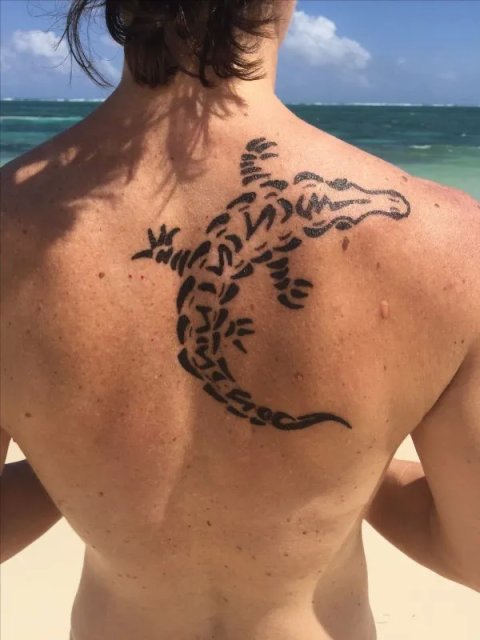 Guest - crocodile: real inked placement tattoo photo thumbnail