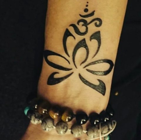 Guest - lotus aum: inked placement tattoo photo thumbnail