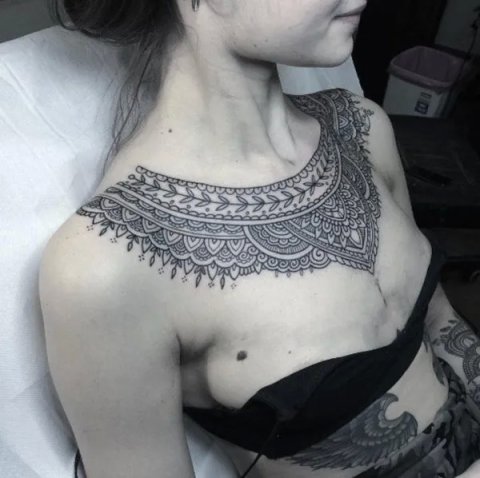 Guest - necklace: real inked placement tattoo photo thumbnail