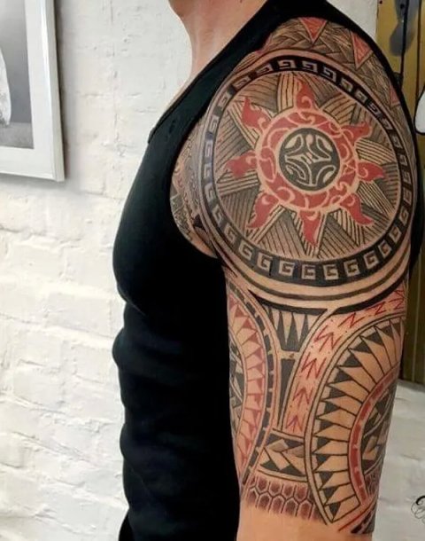 Guest - Sun integration: real inked placement tattoo photo thumbnail