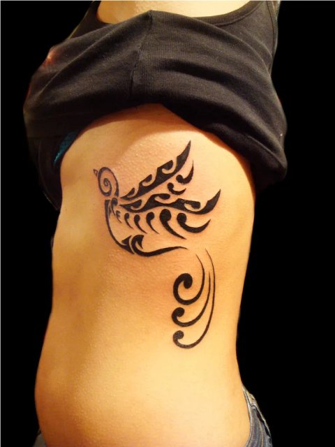 Guest - Swallow: real inked placement tattoo photo thumbnail