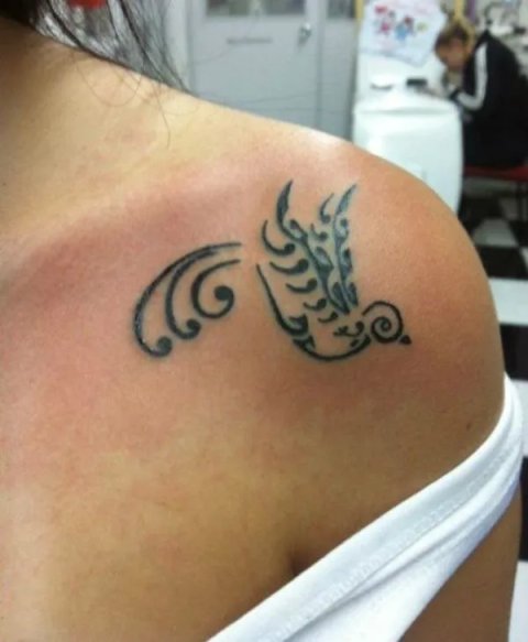 Guest - swallow: real inked placement tattoo photo thumbnail
