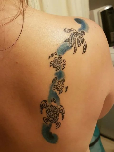 Guest - turtles: real inked placement tattoo photo thumbnail