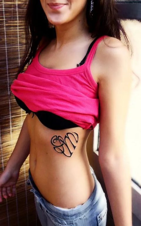 Jackie - LM heart: inked placement tattoo photo thumbnail