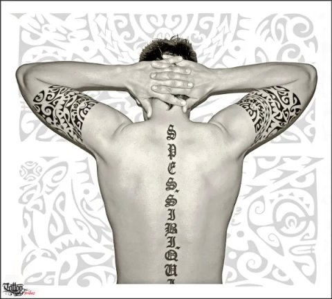 Jakub - Marena: real inked placement tattoo photo thumbnail