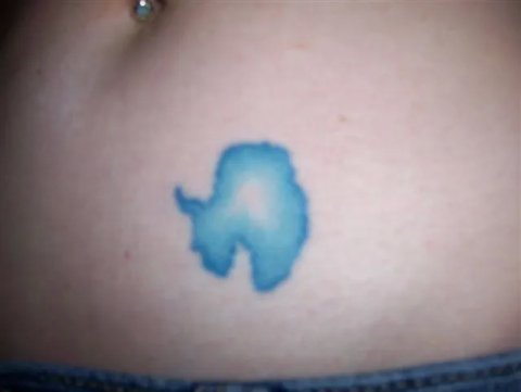 Jenna - Antarctica: real inked placement tattoo photo thumbnail