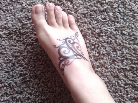 Jeri - Wind manta: inked placement tattoo photo thumbnail